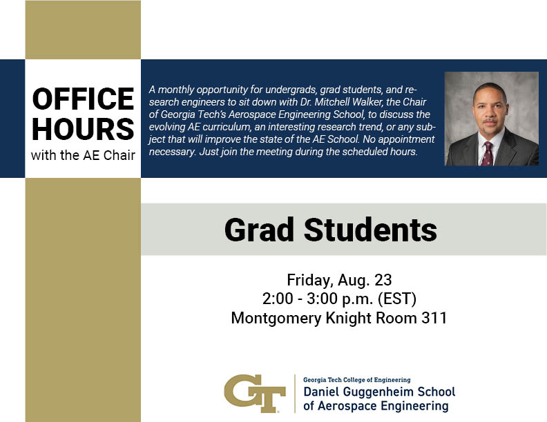 Chair Office Hour Graduate Students Daniel Guggenheim School of